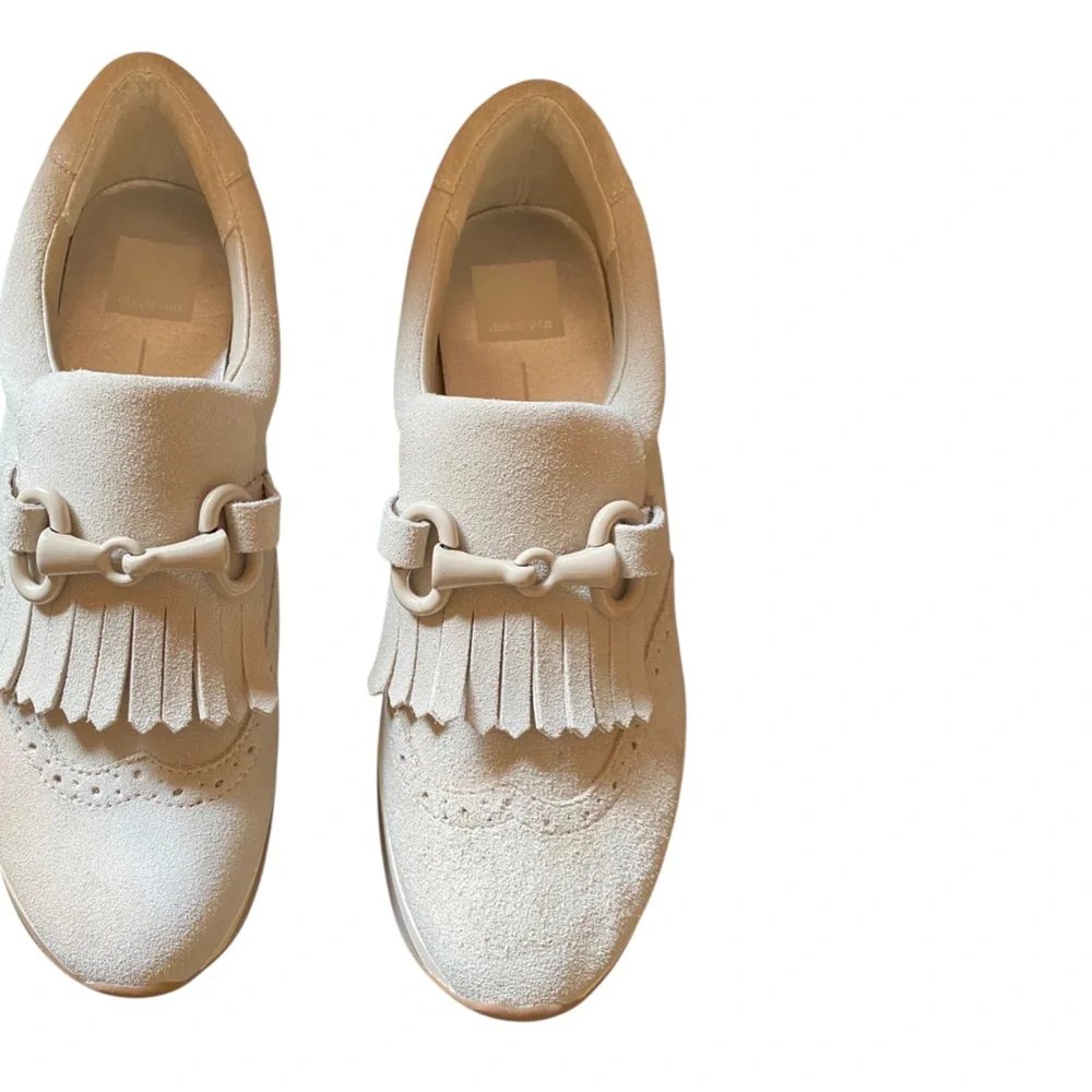 Dolce Vita Jhax Platform Loafer Sneaker Suede Size 8